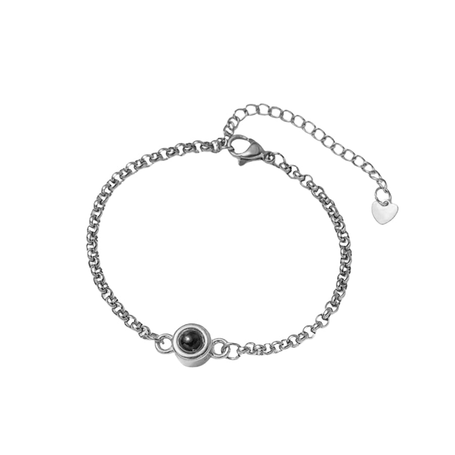 Fotoarmbånd - Kæde med to ringe