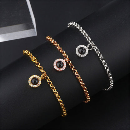 Fotoarmbånd - Diamantled