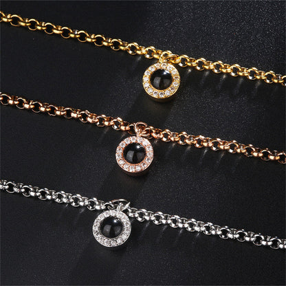 Fotoarmbånd - Diamantled