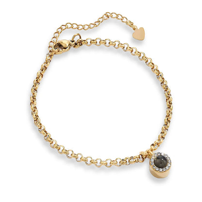 Fotoarmbånd - Diamantled