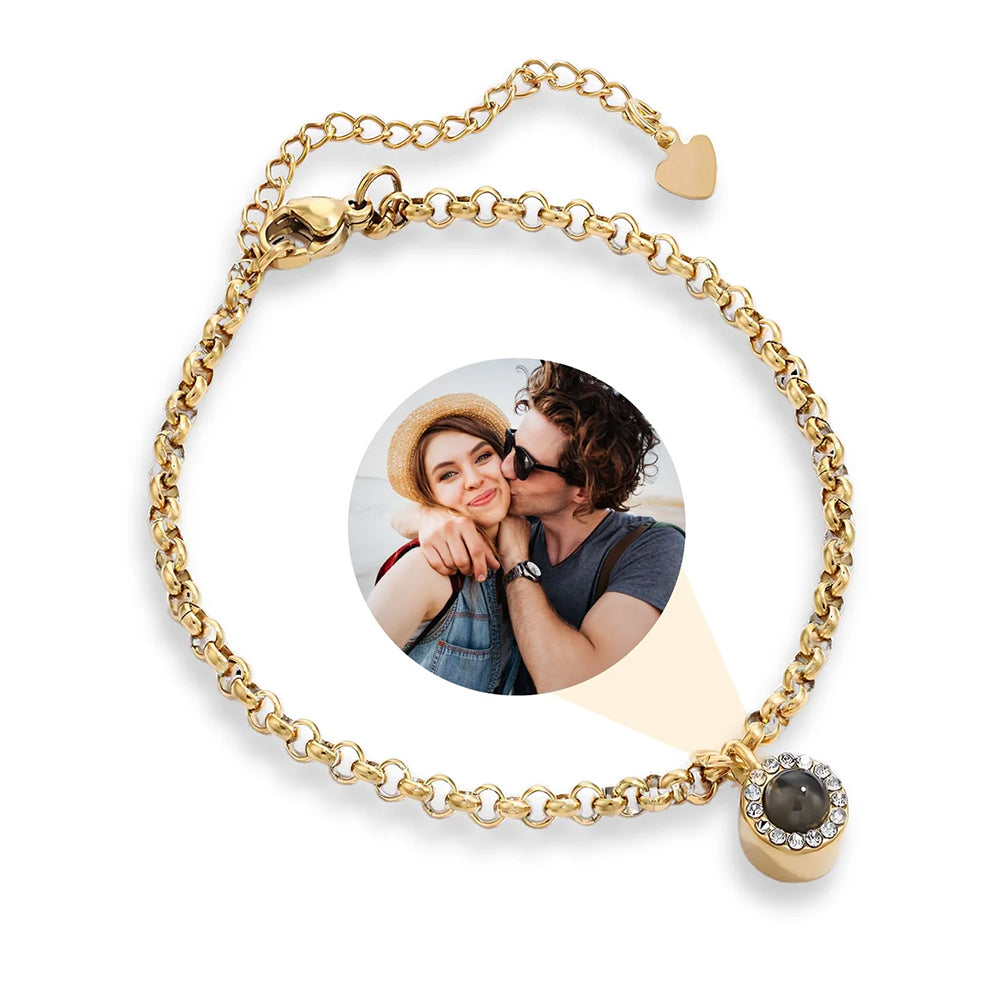 Fotoarmbånd - Diamantled