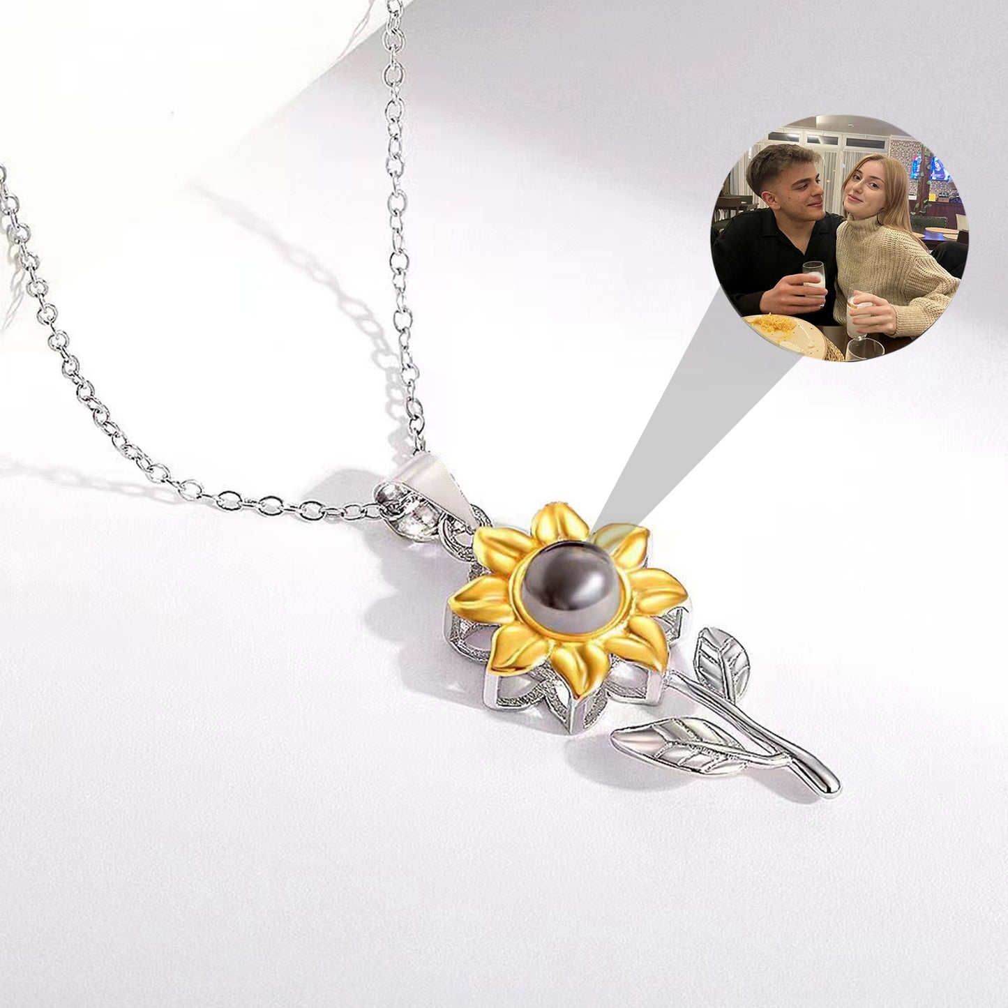 Foto halskæde - blomst 