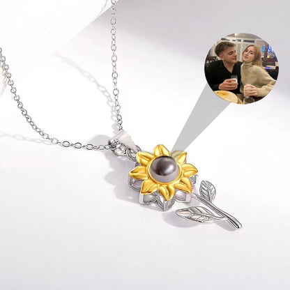 Foto halskæde - blomst 