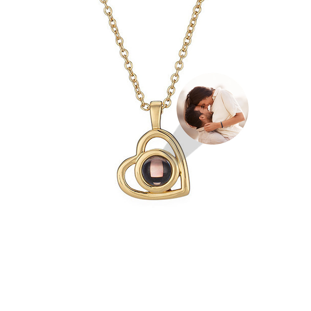 Foto halskæde - Hjerte 