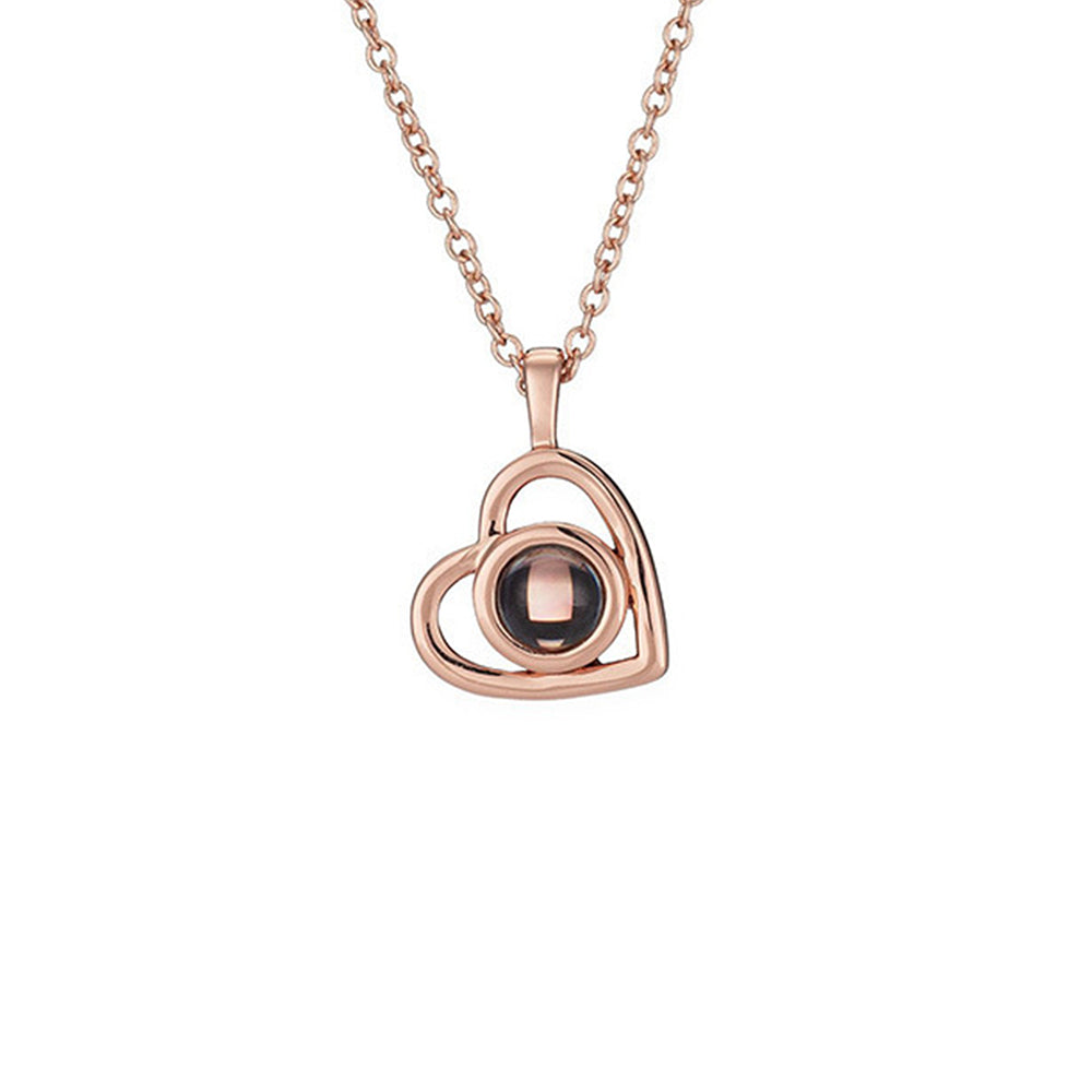 Foto halskæde - Hjerte 
