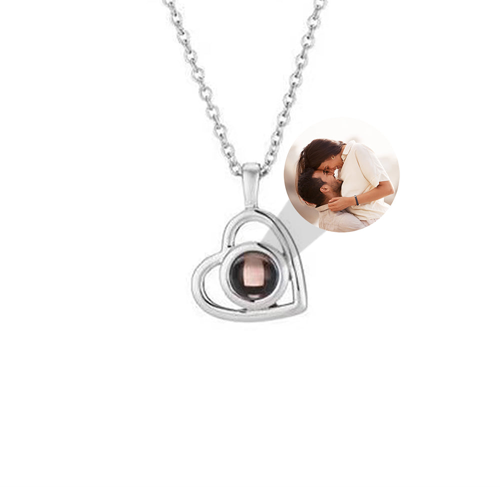 Foto halskæde - Hjerte 