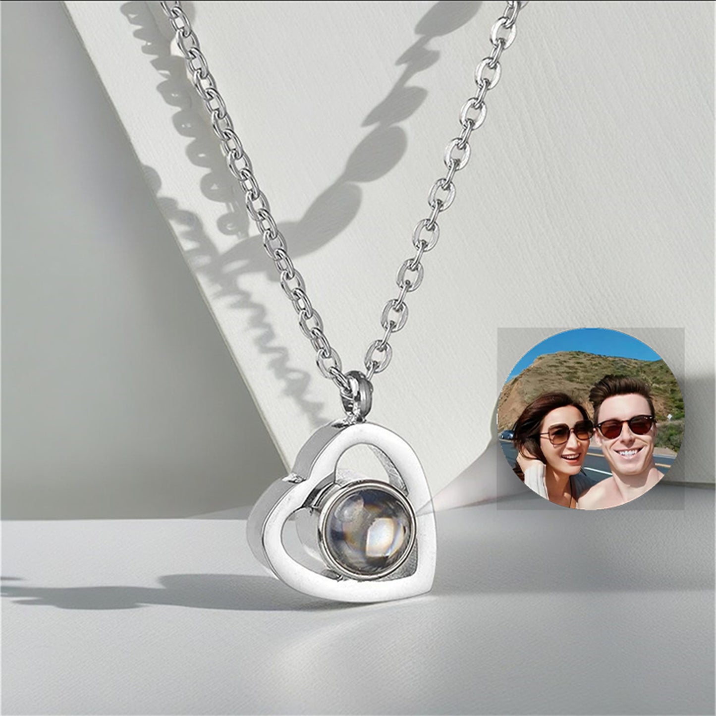 Foto halskæde - Hjerte 