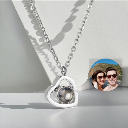 Foto halskæde - Hjerte 