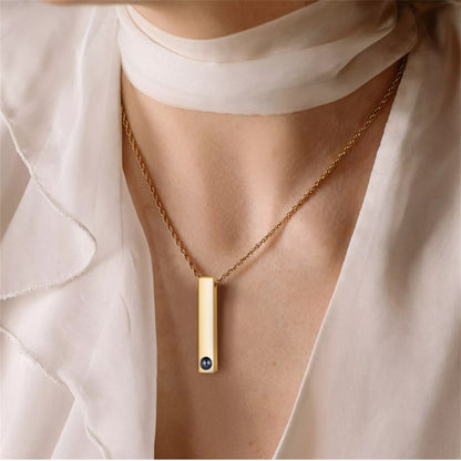 Foto Halskæde - Tekst 