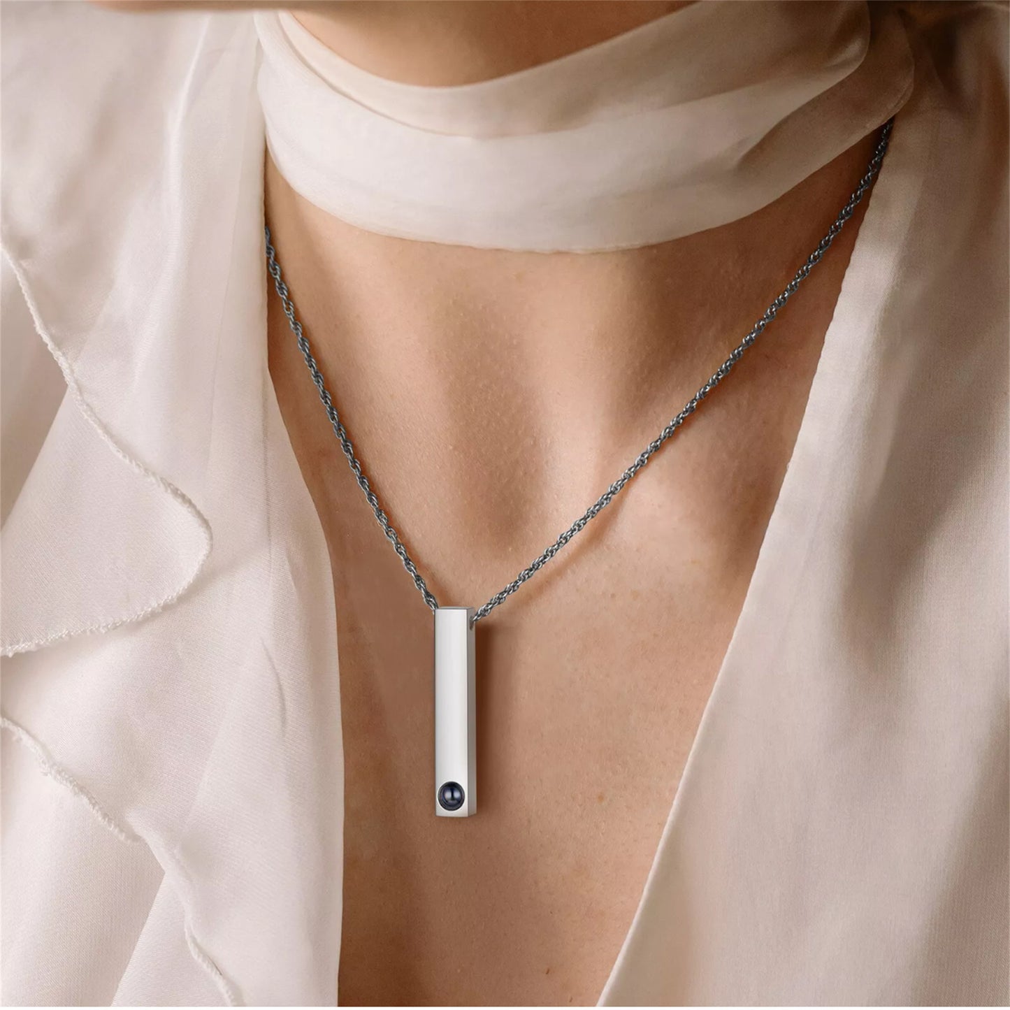 Foto Halskæde - Tekst 