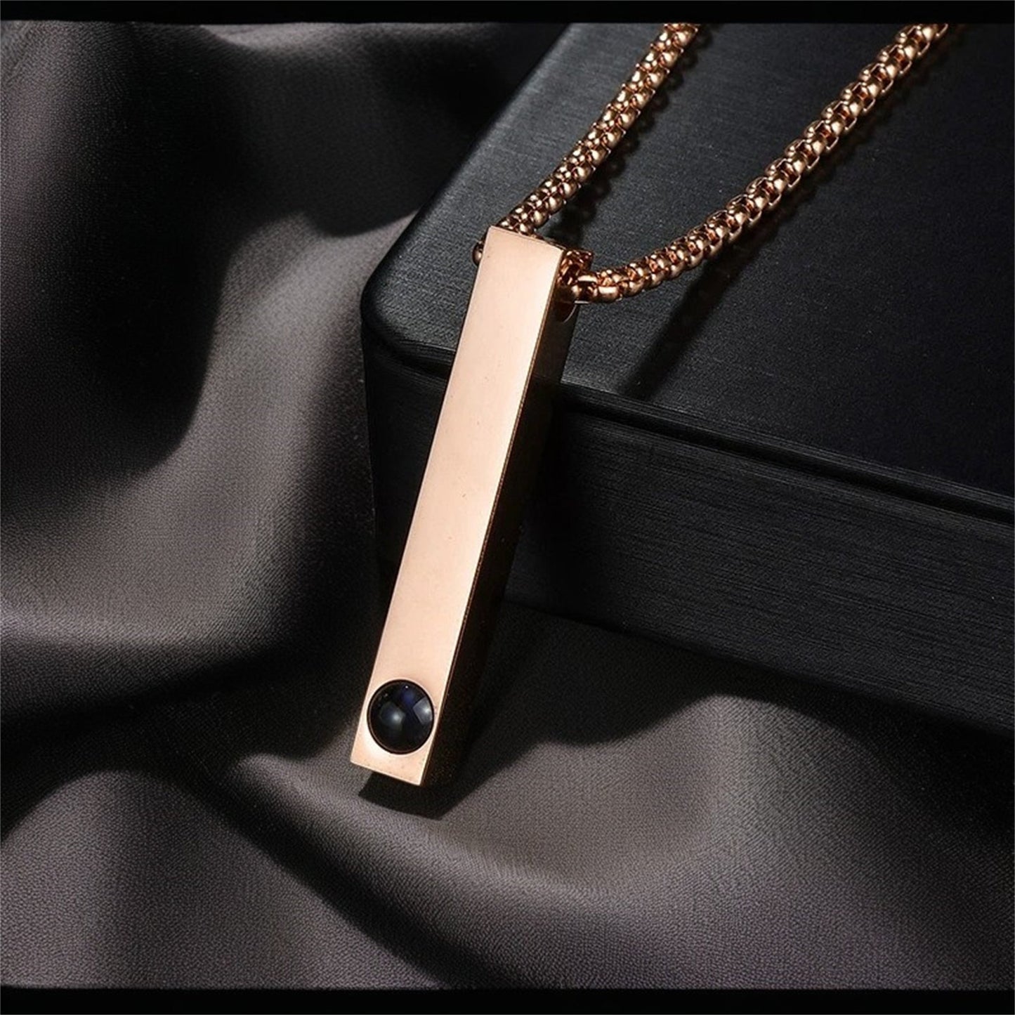 Foto Halskæde - Tekst 