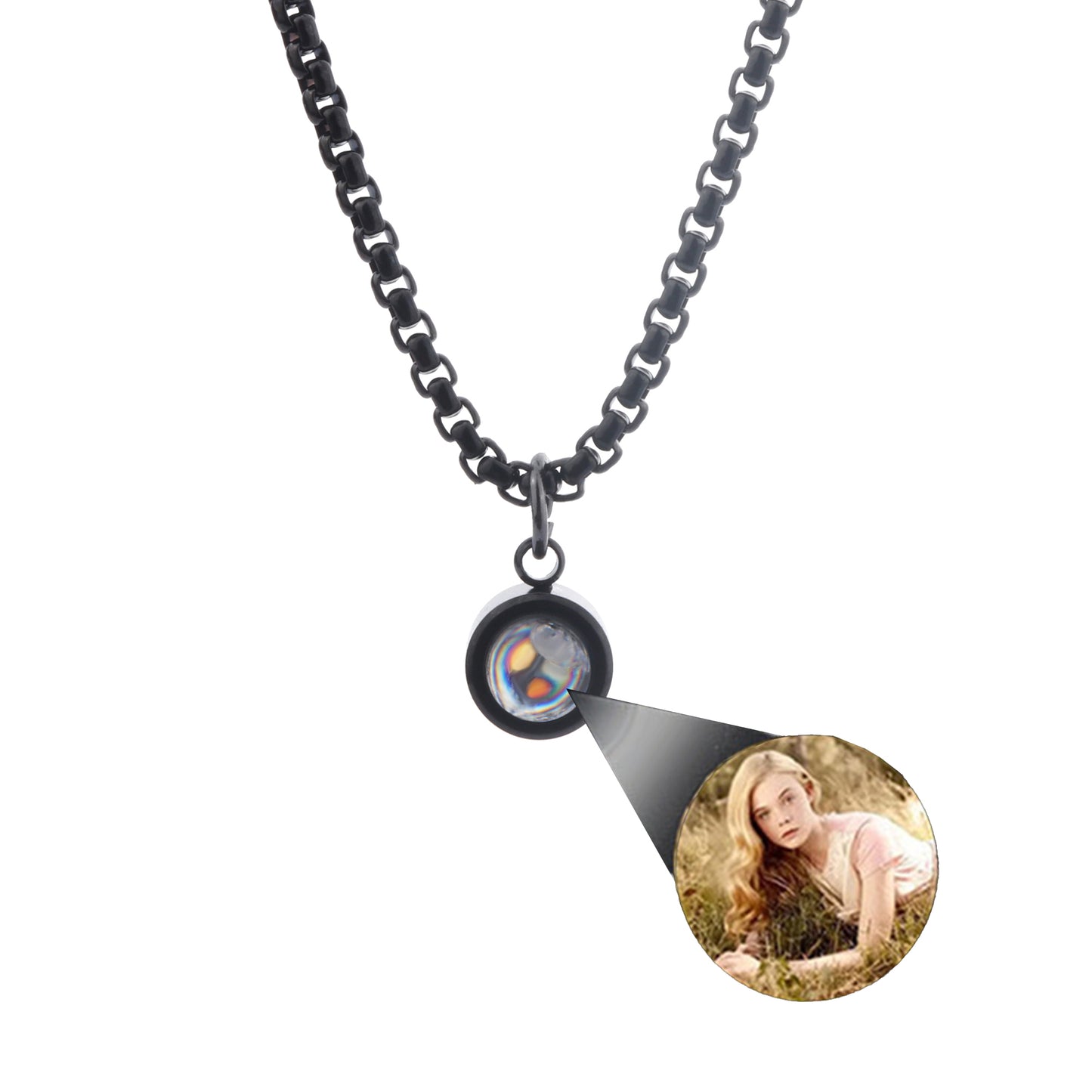 Foto halskæde - Grovkettet 