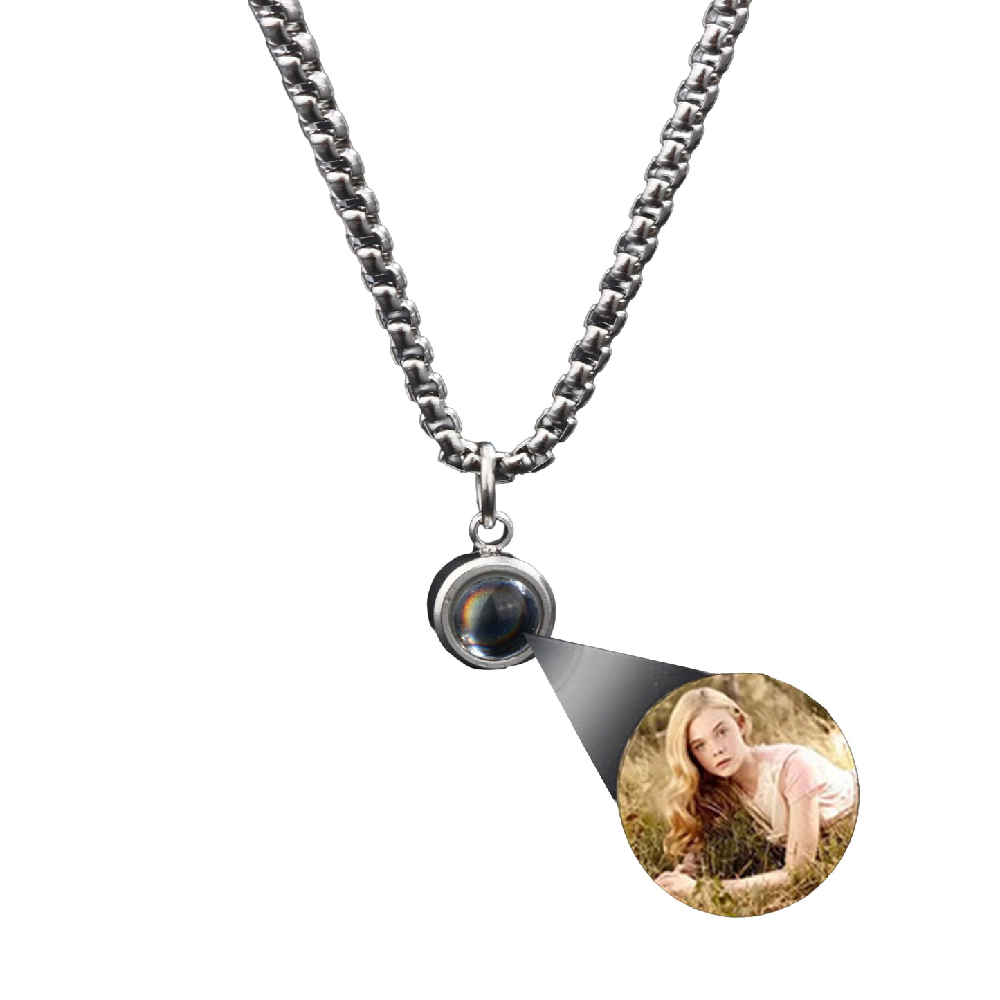 Foto halskæde - Grovkettet 