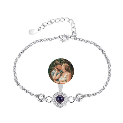 Fotoarmbånd - To diamanter